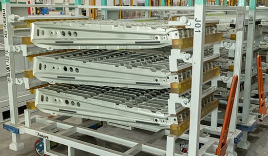 真空热成形电镀锌零件