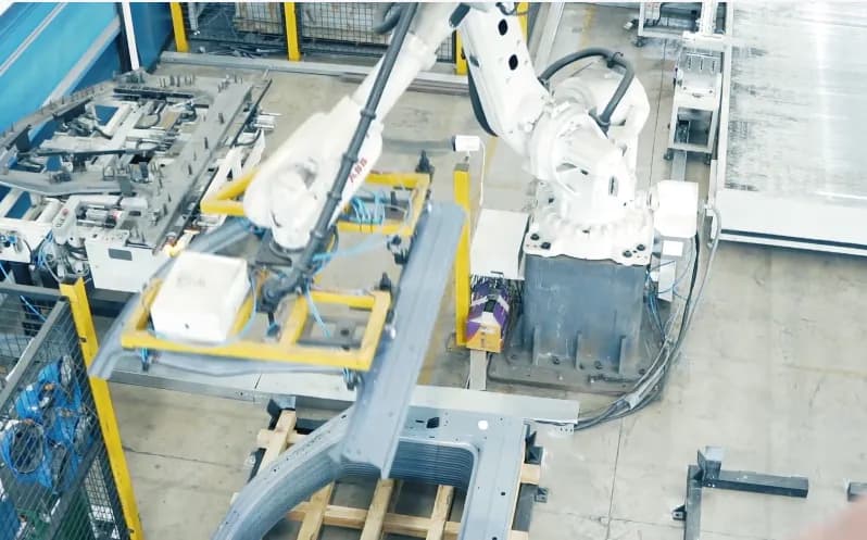 门环成品自动下料装箱