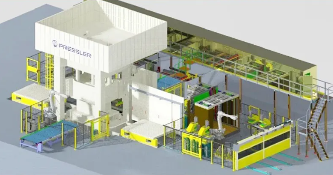 多层辊底式加热炉生产线