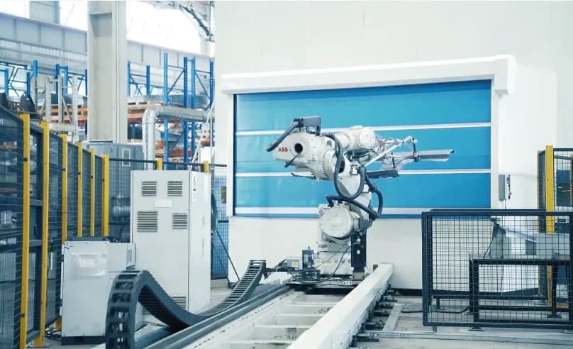 热压门环半成品转运生产线